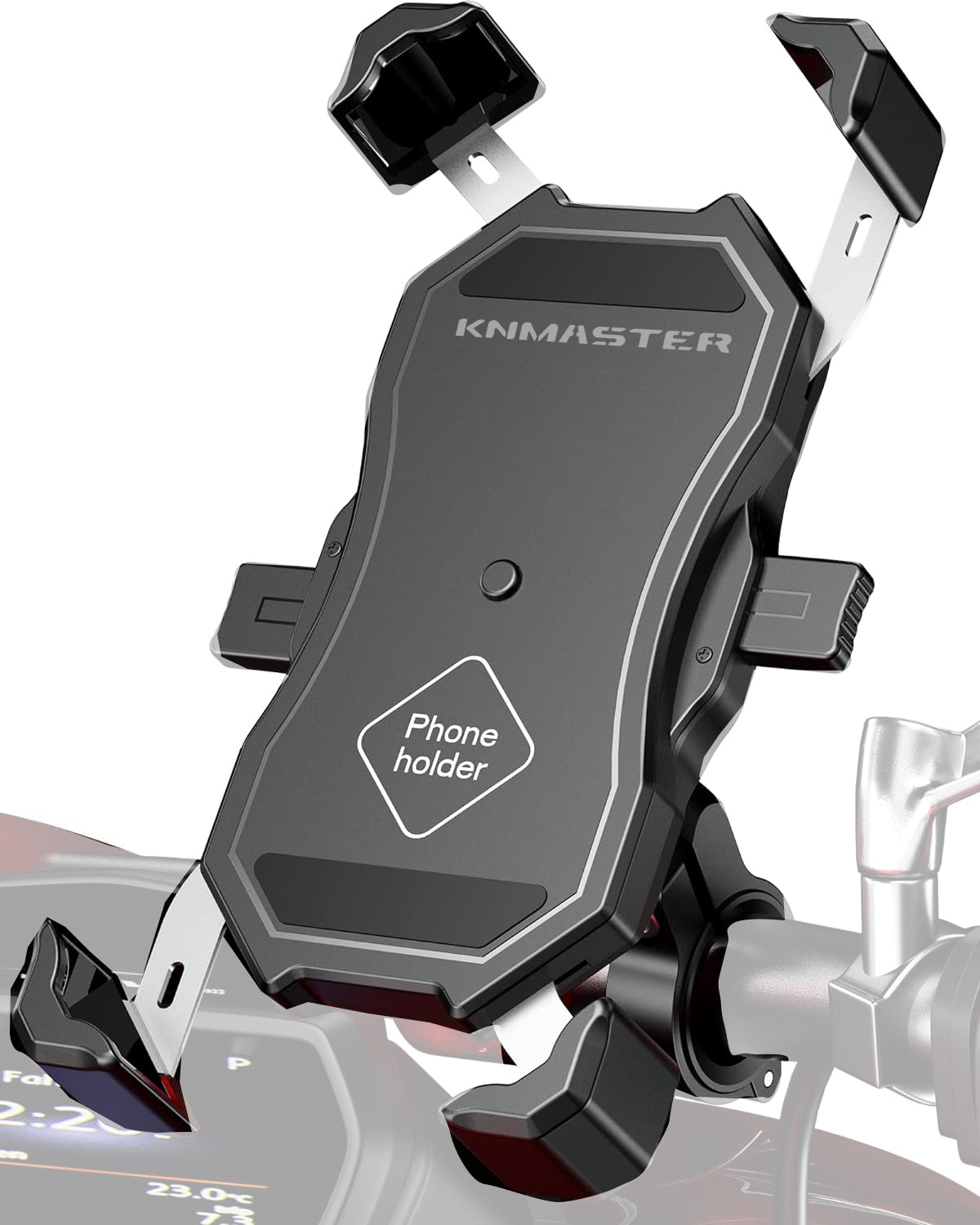 knmaster tt450 / telefon tutucu titreşim engelleyici tüm motosikletlere uyumlu
