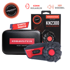 knmaster 2300 ınterkom  / motosiklet kask bluetooth interkom kulaklık seti