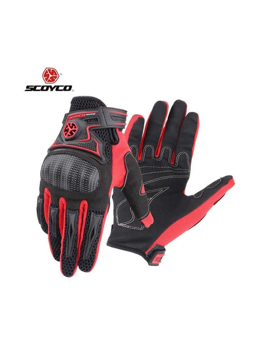 SCOYCO KIŞLIK ELDIVEN SIYAH / KIRMIZI MC30