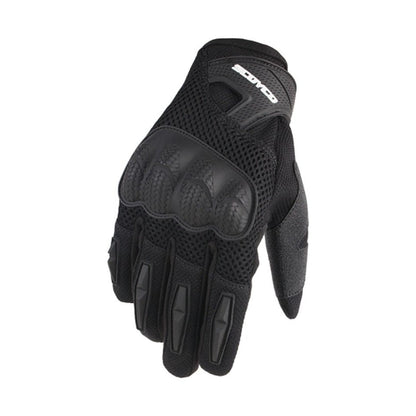 scoyco yazlık eldıven / black mc58-2