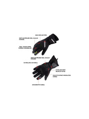 scoyco kışlık eldiven / black mc48