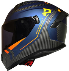 mts full face kask / m-910 blue