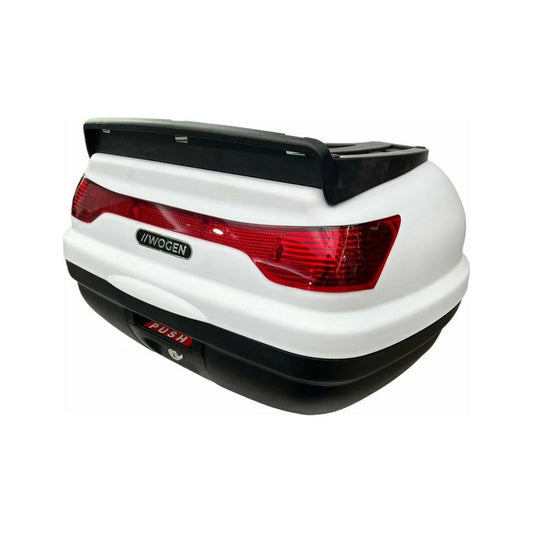 WOGEN TOPCASE ÇANTA SIRTLIKLI 52 LT PREMIUM [BEYAZ]