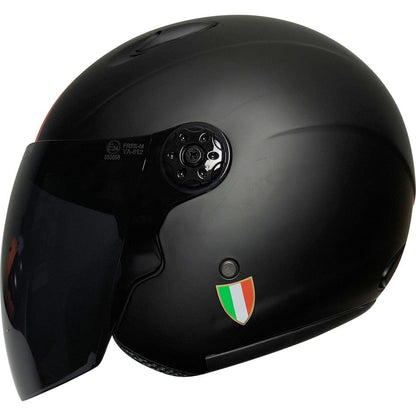 free-m yarım kask/ fr-601 red