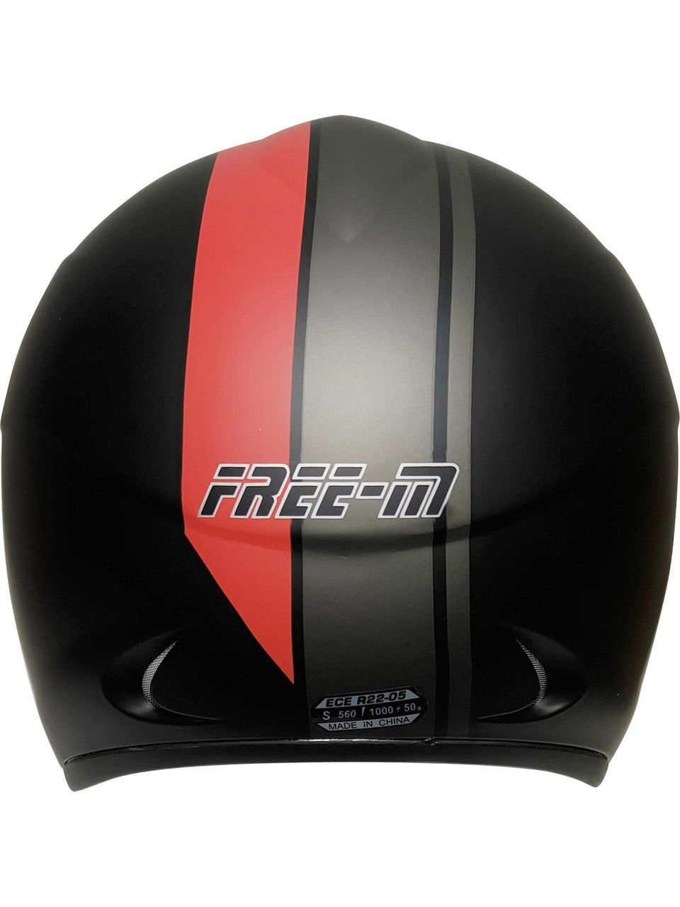 free-m yarım kask/ fr-601 red