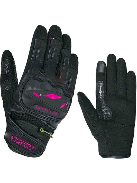 PROSEV KADIN MOTOSİKLET ELDİVENİ / PEMBE AT4201