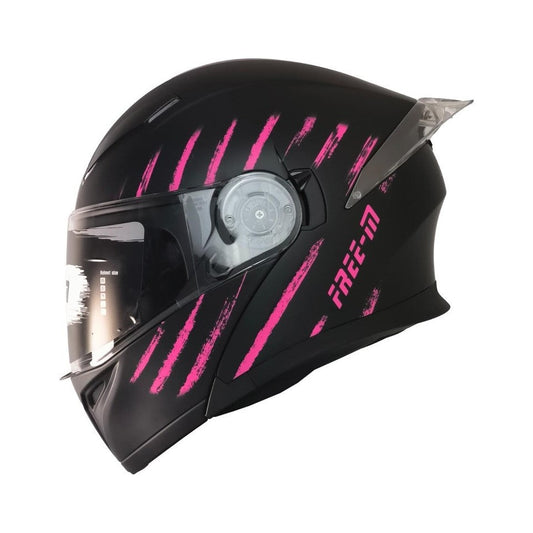 FREE-M KASK / FR-965 PINK ZEBRA ÇENE AÇILIR