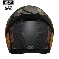 mts full face kask / m-910 bones