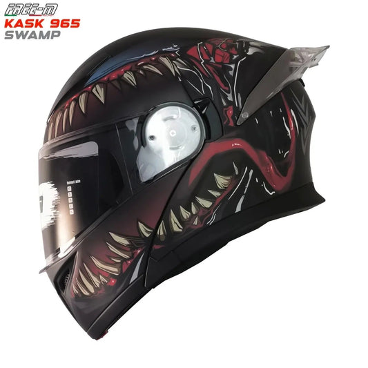 FREE-M KASK/ FR-965 SWAMP ÇENE AÇILIR
