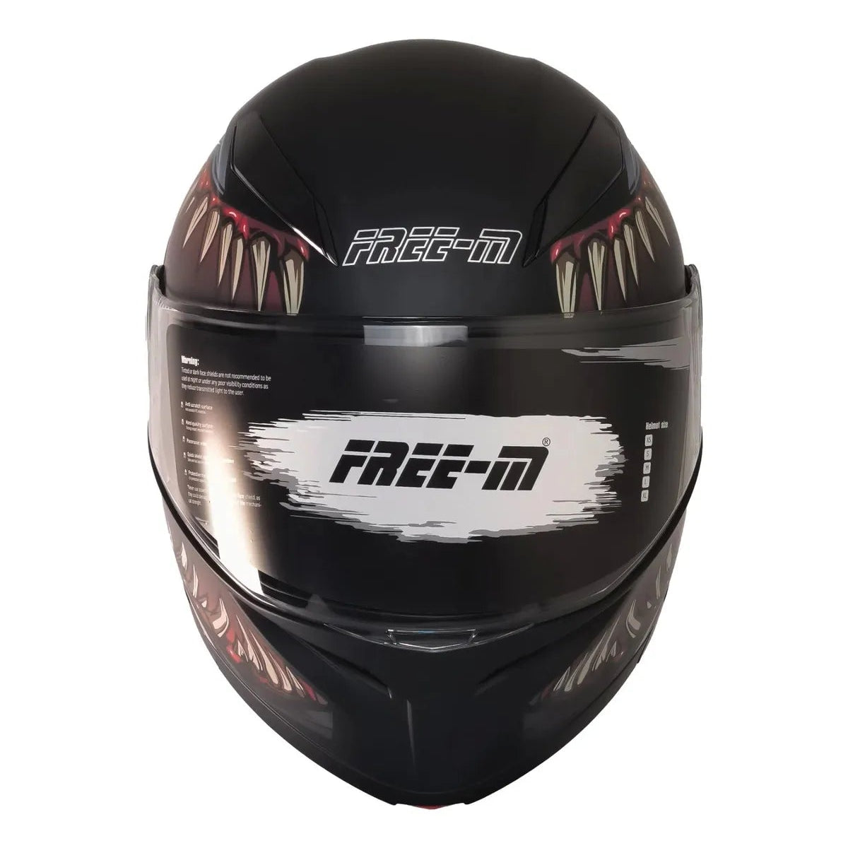 free-m kask/ fr-965 swamp çene açılır