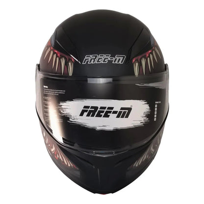 free-m kask/ fr-965 swamp çene açılır