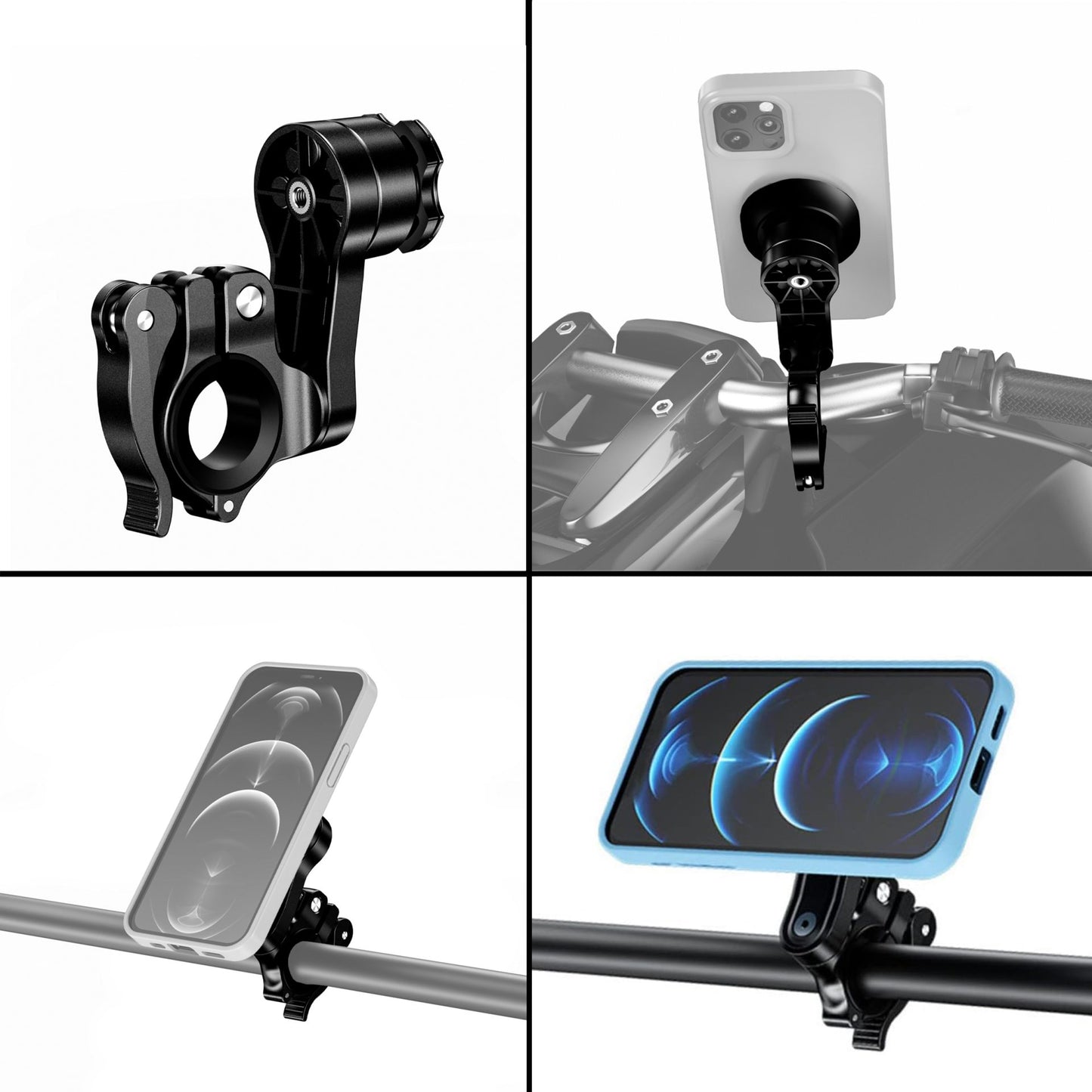 knmaster tt-720 /  telefon tutucu tüm motosikletlere uyumlu