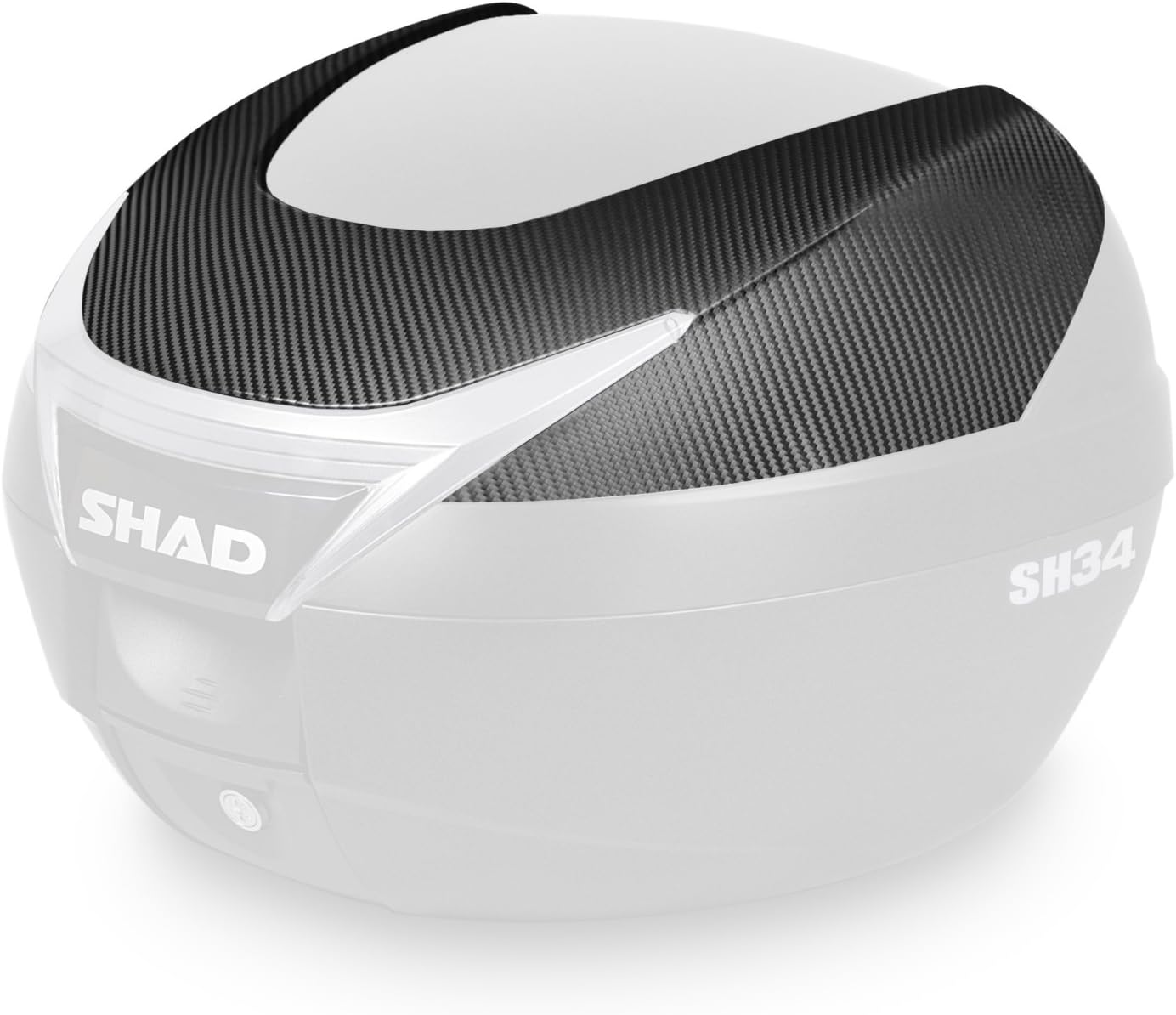 shad motosiklet çantası 34 lt / sh34 siyah karbon