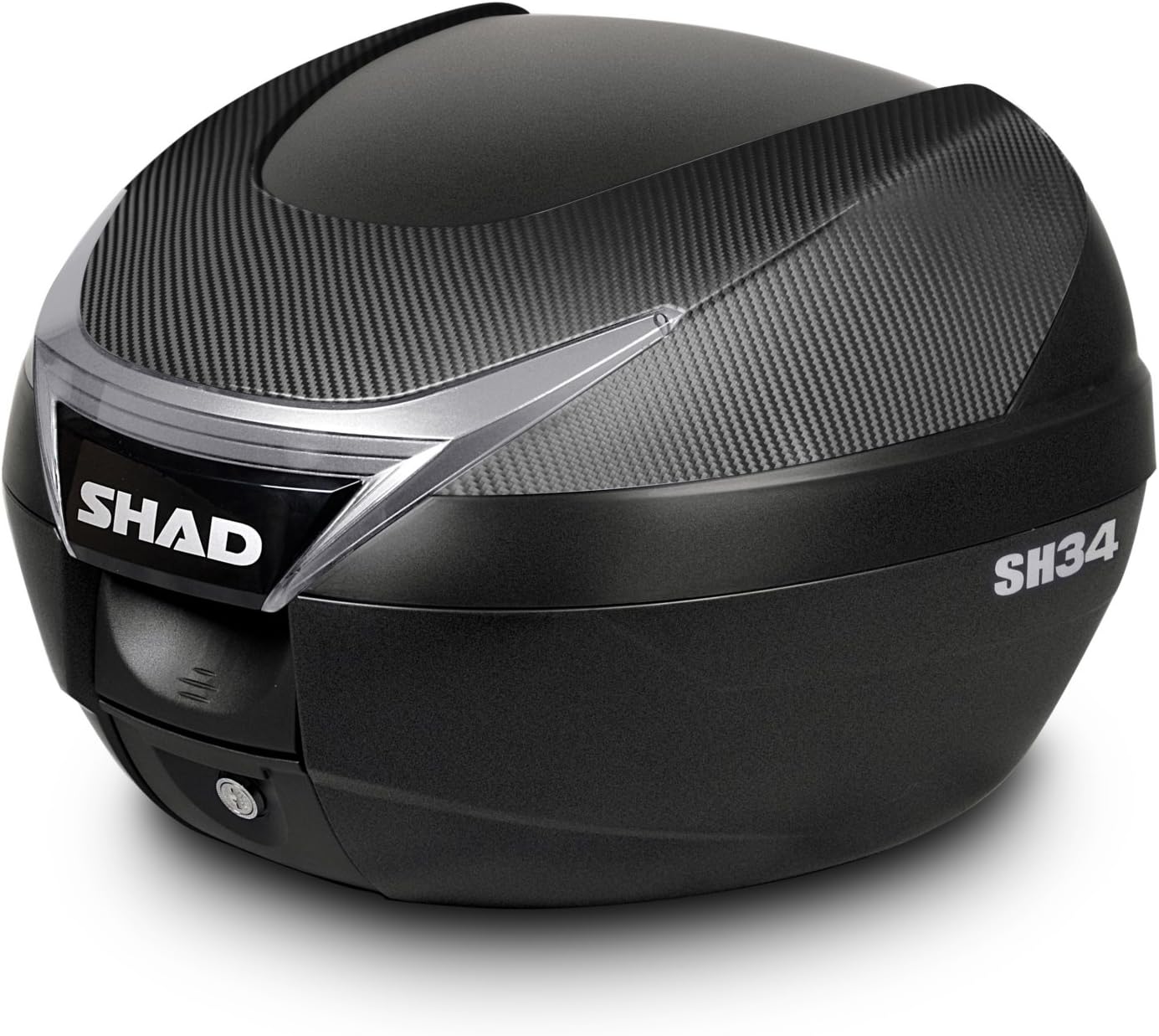 shad motosiklet çantası 34 lt / sh34 siyah karbon
