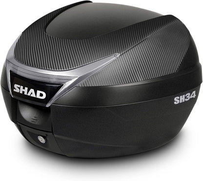 shad motosiklet çantası 34 lt / sh34 siyah karbon