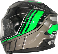 mts çene açılır kask / m-966 green