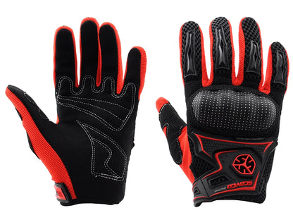 scoyco yazlık eldıven / red mc23