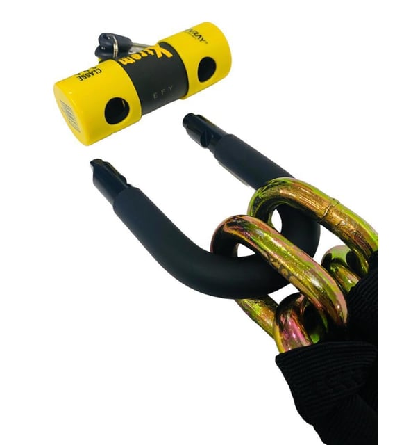 auvray zincirli motor kilidi / k-bloc 200 sra sertifikalı 200 cm kesilmez zincir kilit