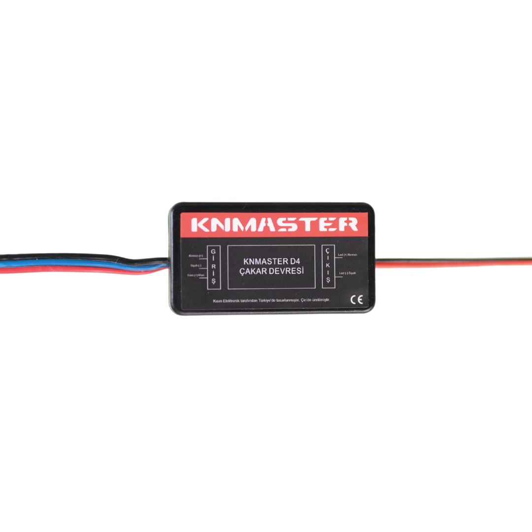knmaster d4 motosiklet arka stop uçak kanadı animasyonlu çakar devresi