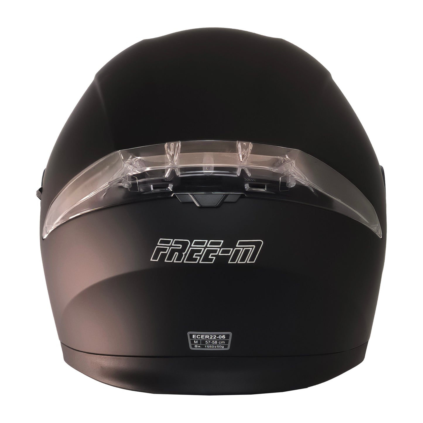 free-m kask /  fr-965 mat black çene açılır