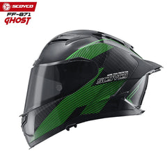 scoyco kask / ff-871 ghost full face