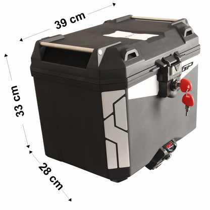 gp kompozit universal 33 lt plastik motosiklet çantası