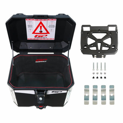 gp kompozit universal 33 lt plastik motosiklet çantası