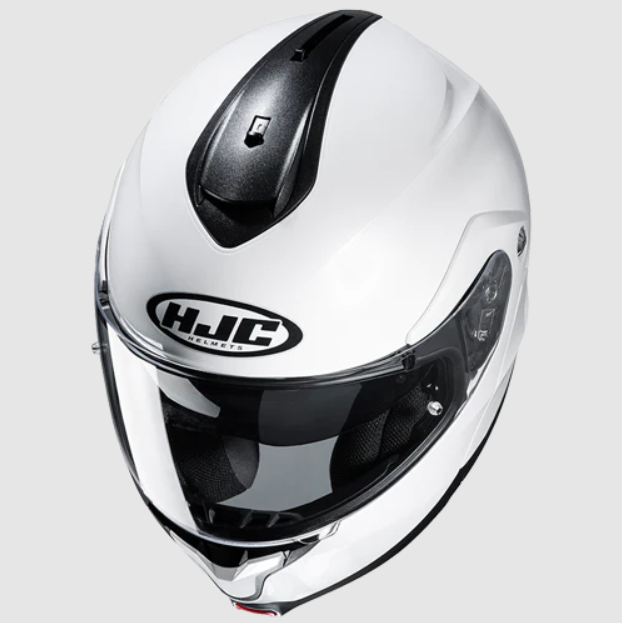 hjc c91n çene açılır kask / ıncı beyazı