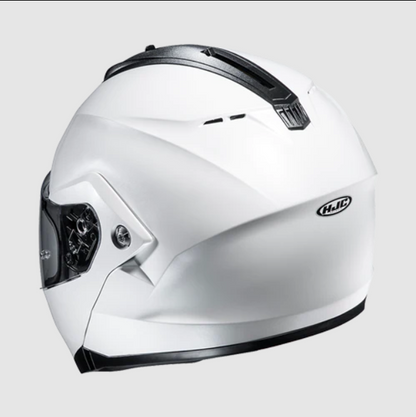 hjc c91n çene açılır kask / ıncı beyazı