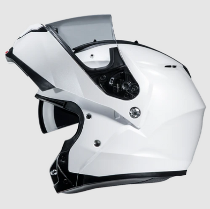 hjc c91n çene açılır kask / ıncı beyazı