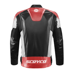 scoyco motosiklet montu / jk-187 kırmızı