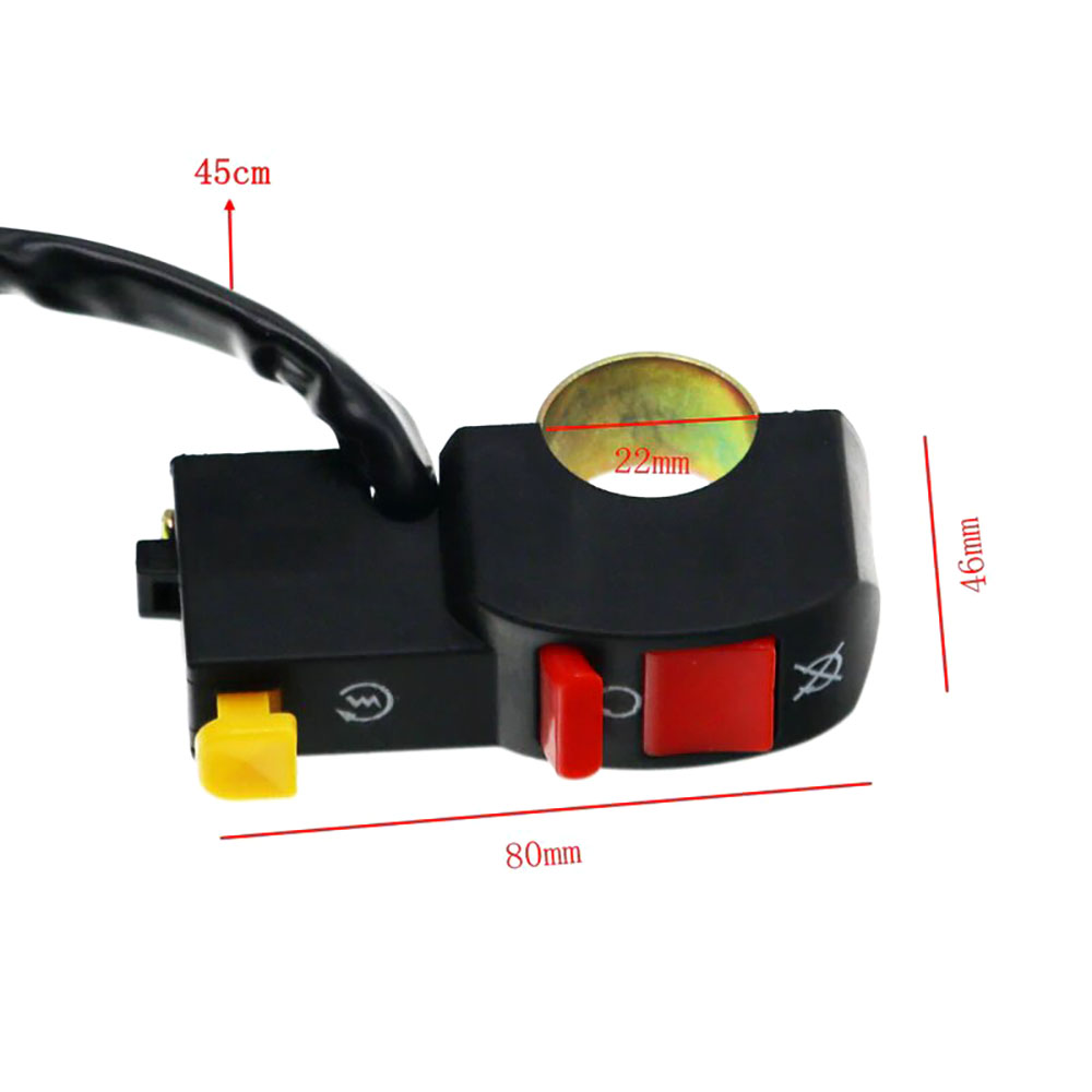 knmaster motosiklet sis farı aç kapa + bas çek butonu