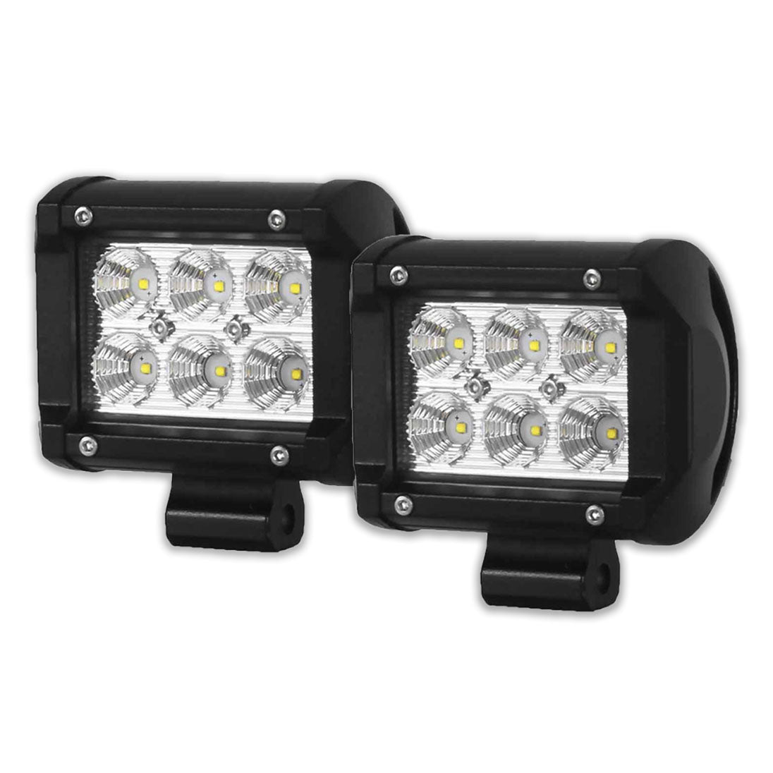 knmaster volcano 18w plastik motosiklet sis farı seti