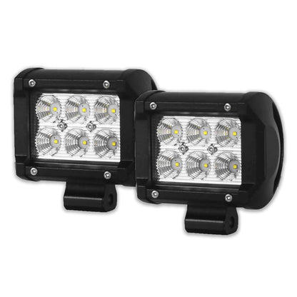 knmaster volcano 18w plastik motosiklet sis farı seti