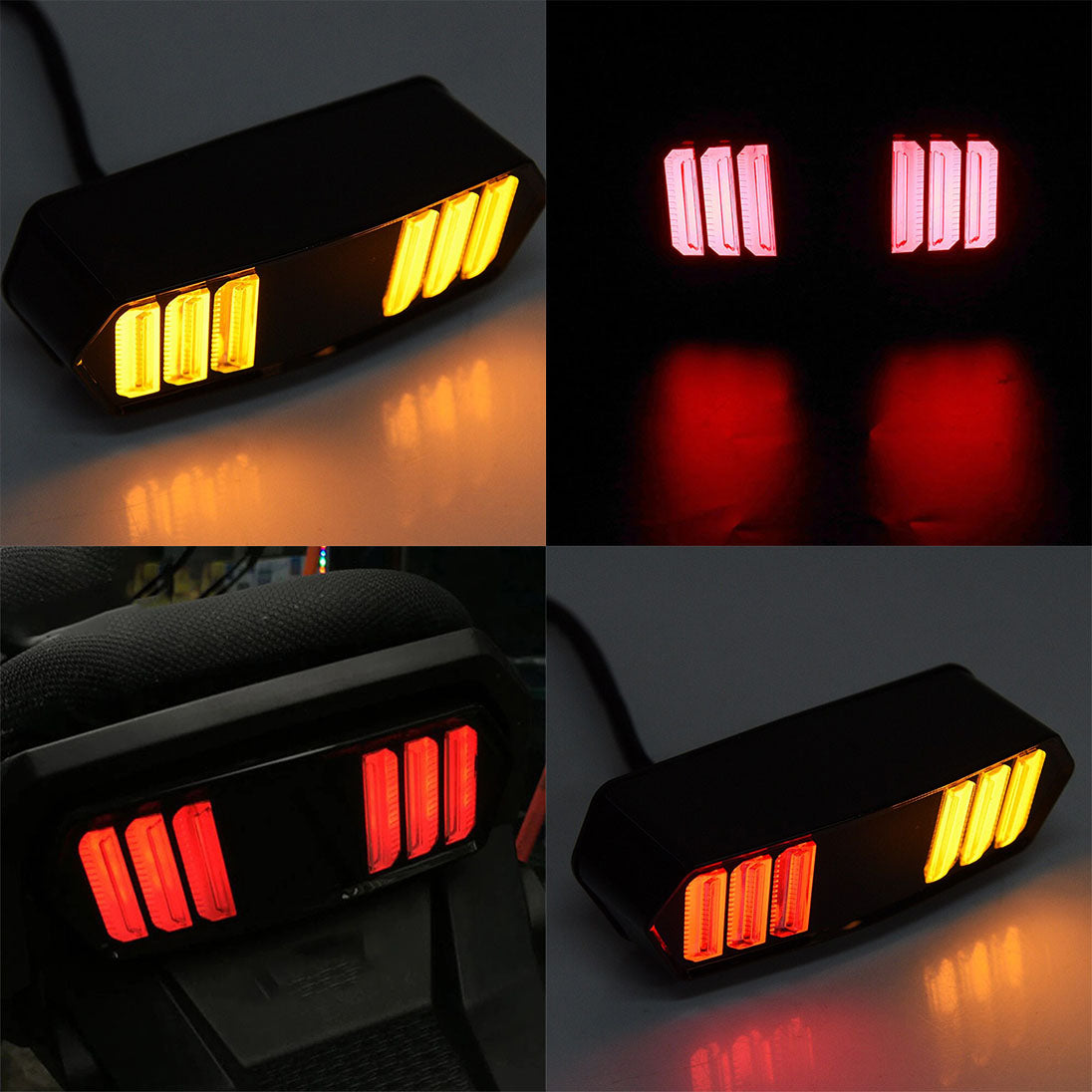knmaster modas motosiklet fren stop lambası dönüş sinyali arka kuyruk ledi