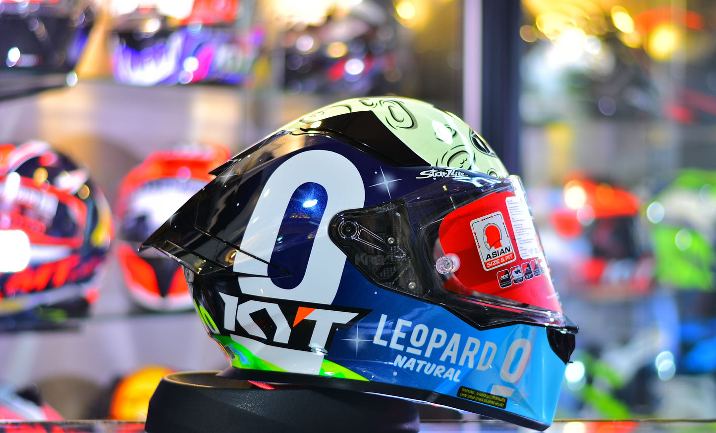 KYT R2R FULL FACE KASK / MAX FOGGIA MUGELLO 2022 EDITION