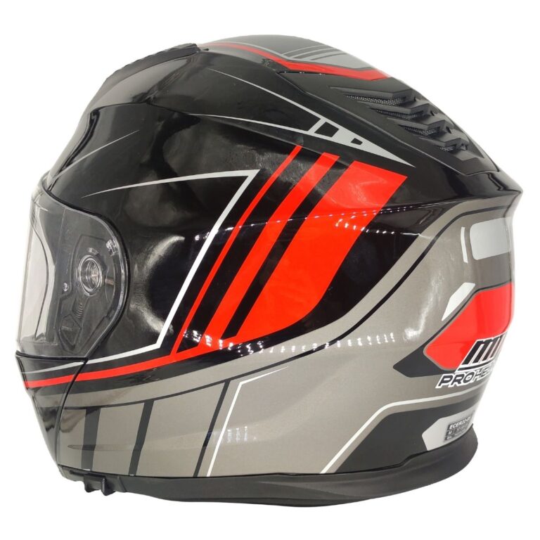 mts çene açılır kask / m-966 red