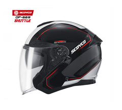 scoyco yarım kask / of-669 shuttle