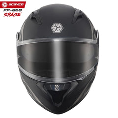 scoyco kask / ff-868 space çene açılır