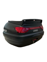 wogen topcase çanta sırtlıklı 52 lt premıum [siyah]